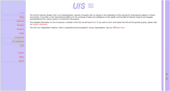 Desktop Screenshot of internetstudies.org