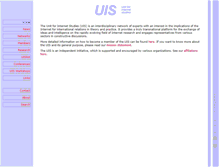 Tablet Screenshot of internetstudies.org